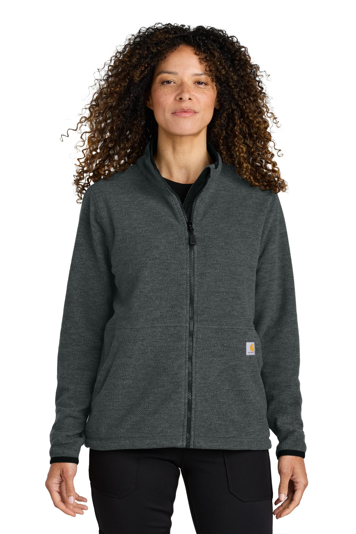 Carhartt Women's Textured Full-Zip Fleece Jacket CT106419