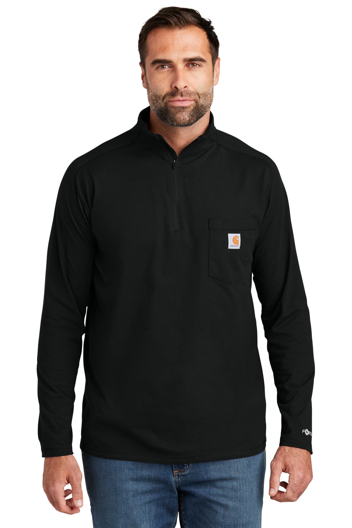 Carhartt Force 1/4-Zip Long Sleeve T-Shirt CT106660