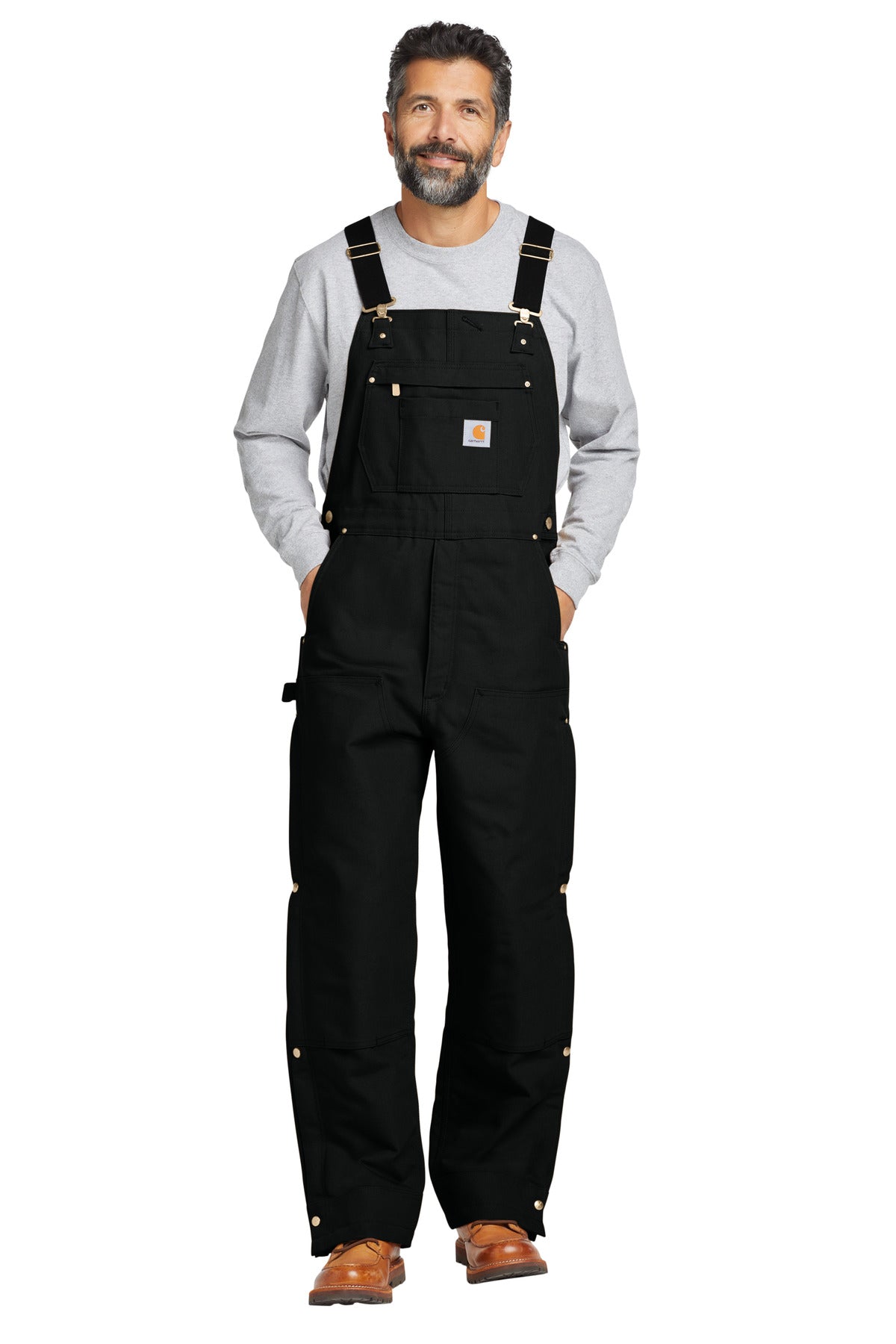 Carhartt Firm Duck Insulated Bib Overalls CT106672