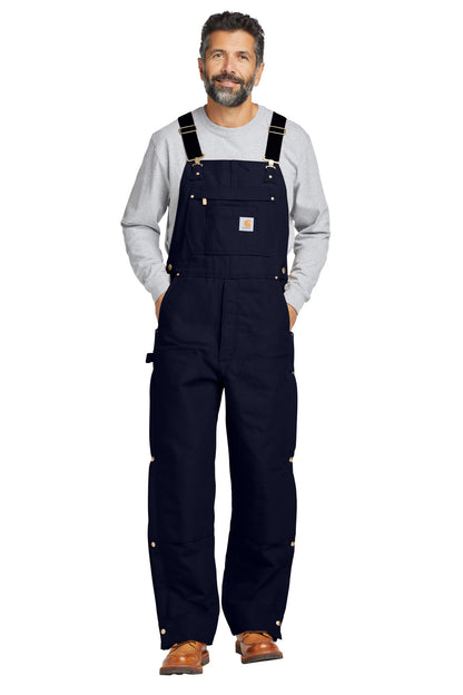 Carhartt Firm Duck Insulated Bib Overalls CT106672