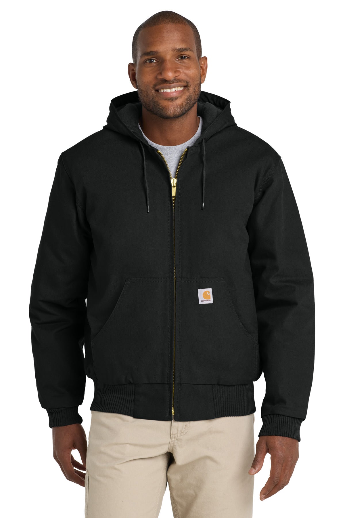 Carhartt  Quilted-Flanne-Lined Duck Active Jac. CT106677