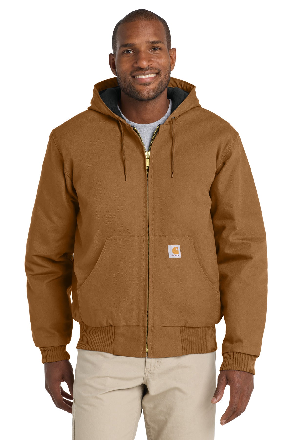 Carhartt  Quilted-Flanne-Lined Duck Active Jac. CT106677