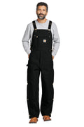 Carhartt Tall Firm Duck Insulated Bib Overalls CTT106672