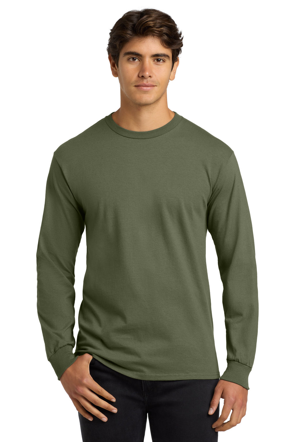 Gildan - Ultra Cotton 100% US Cotton Long Sleeve T-Shirt.  G2400