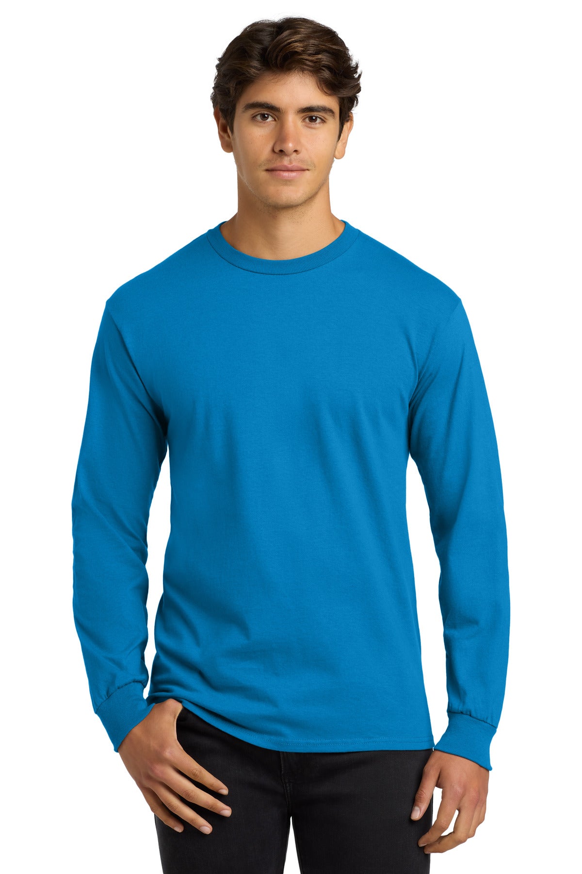 Gildan - Ultra Cotton 100% US Cotton Long Sleeve T-Shirt.  G2400
