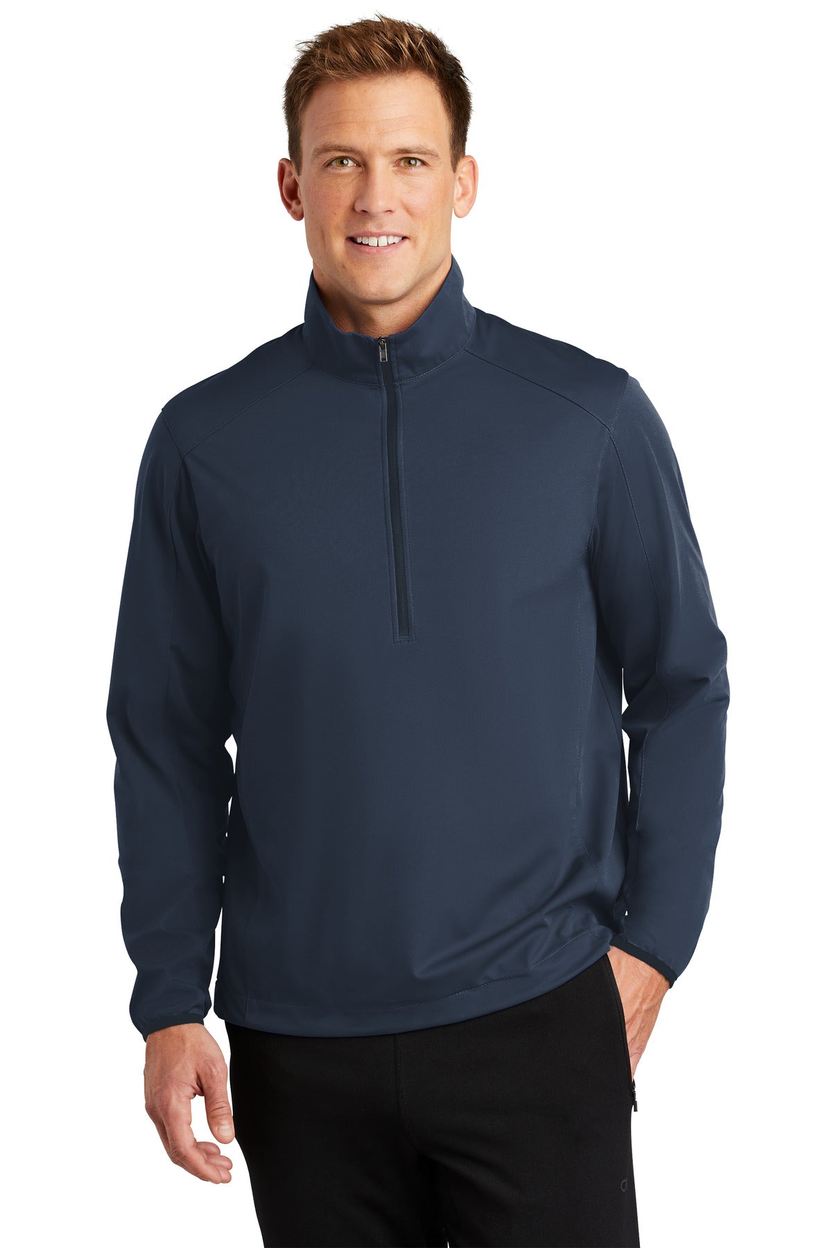 Port Authority Active 1/2-Zip Soft Shell Jacket. J716