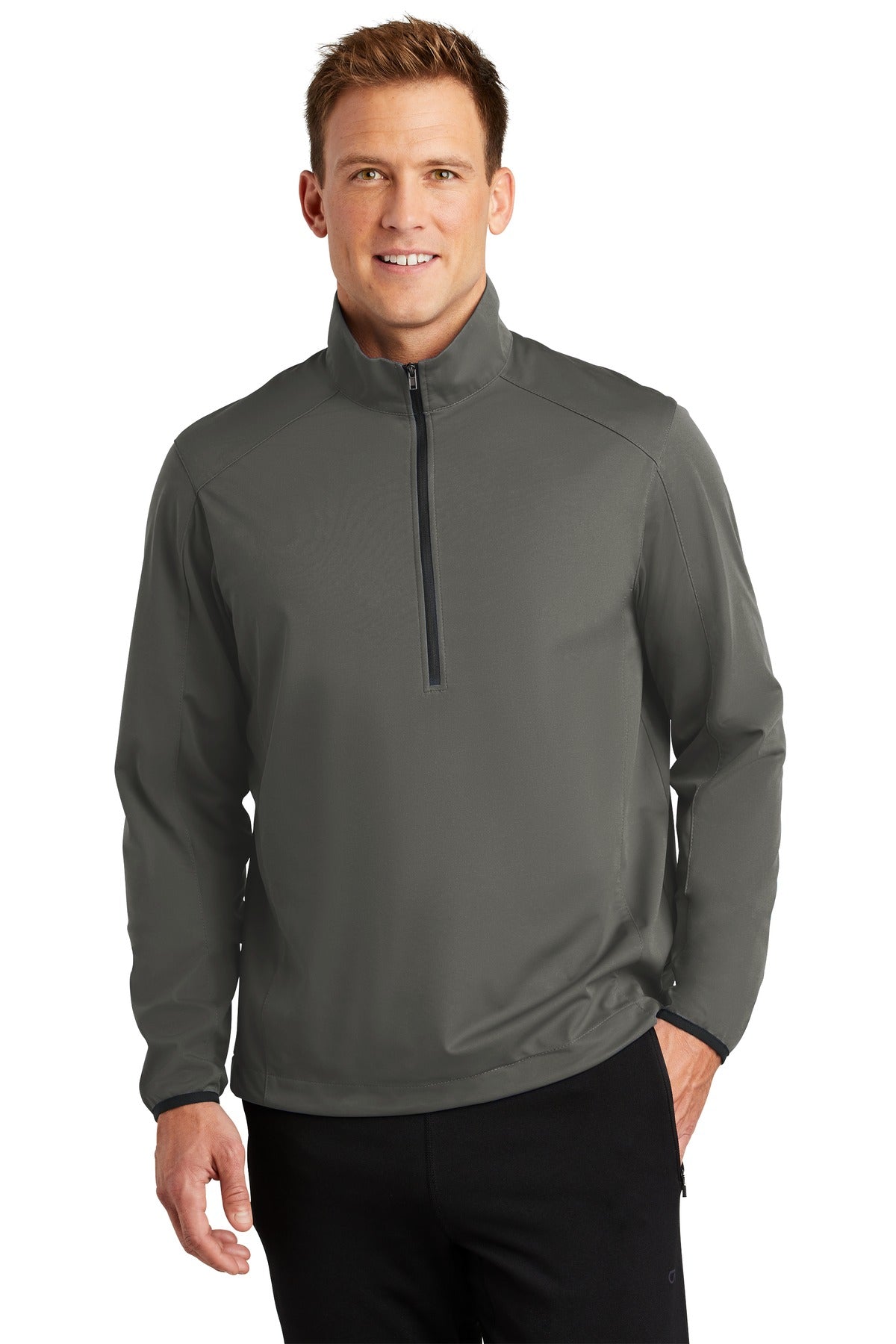 Port Authority Active 1/2-Zip Soft Shell Jacket. J716