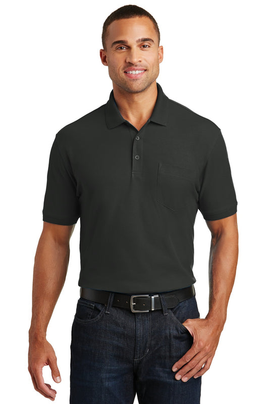 Port Authority Core Classic Pique Pocket Polo. K100P