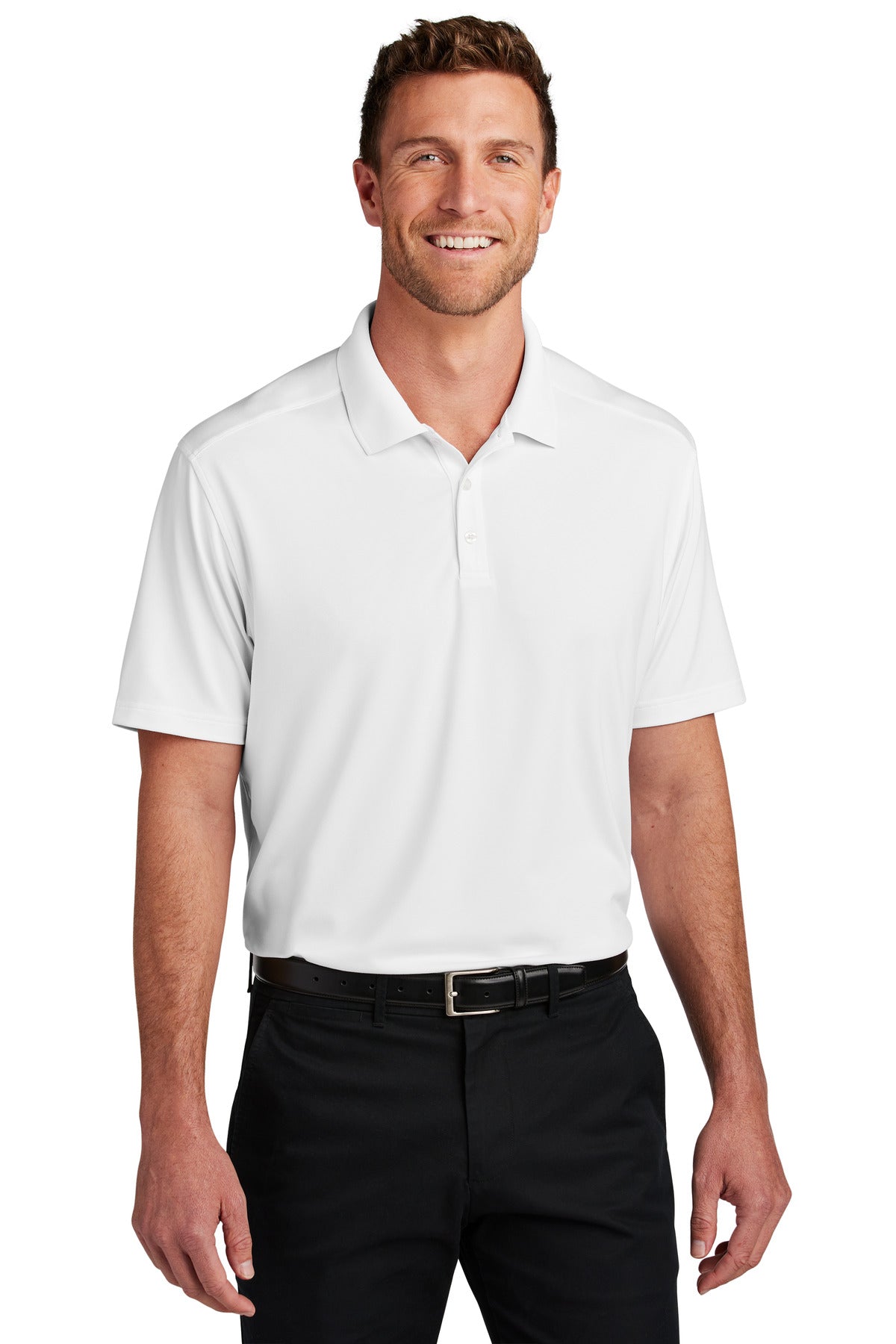 Port Authority City Stretch Flat Knit Polo K683