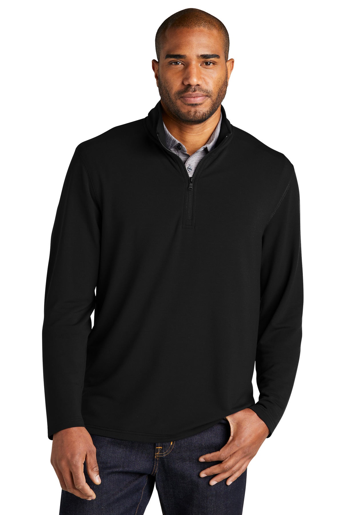 Port Authority Microterry 1/4-Zip Pullover K825