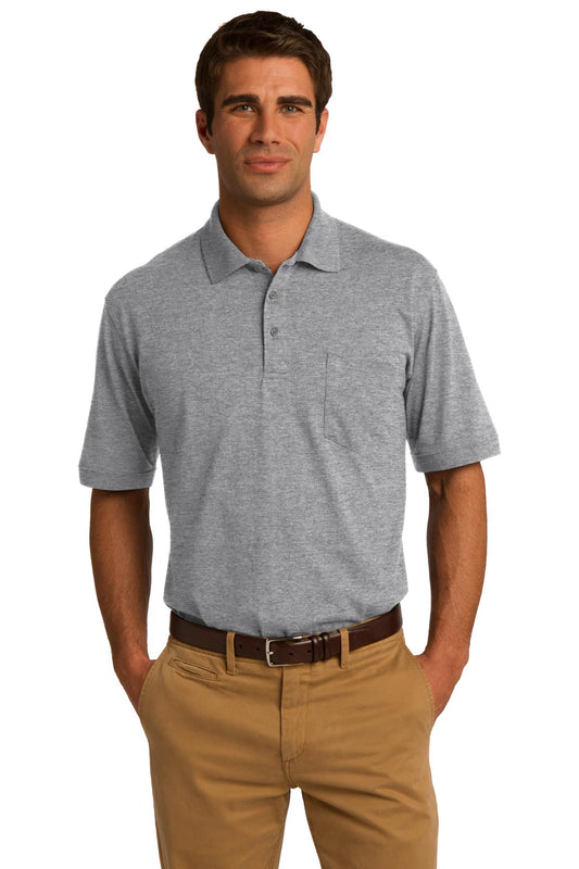 Port & Company Core Blend Jersey Knit Pocket Polo. KP55P