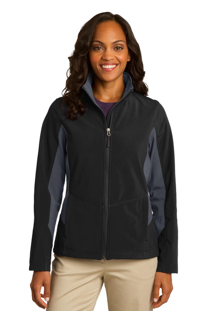 Port Authority Women's Core Colorblock Soft Shell Jacket. L318