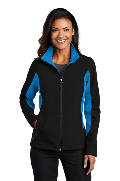 Port Authority Women's Core Colorblock Soft Shell Jacket. L318