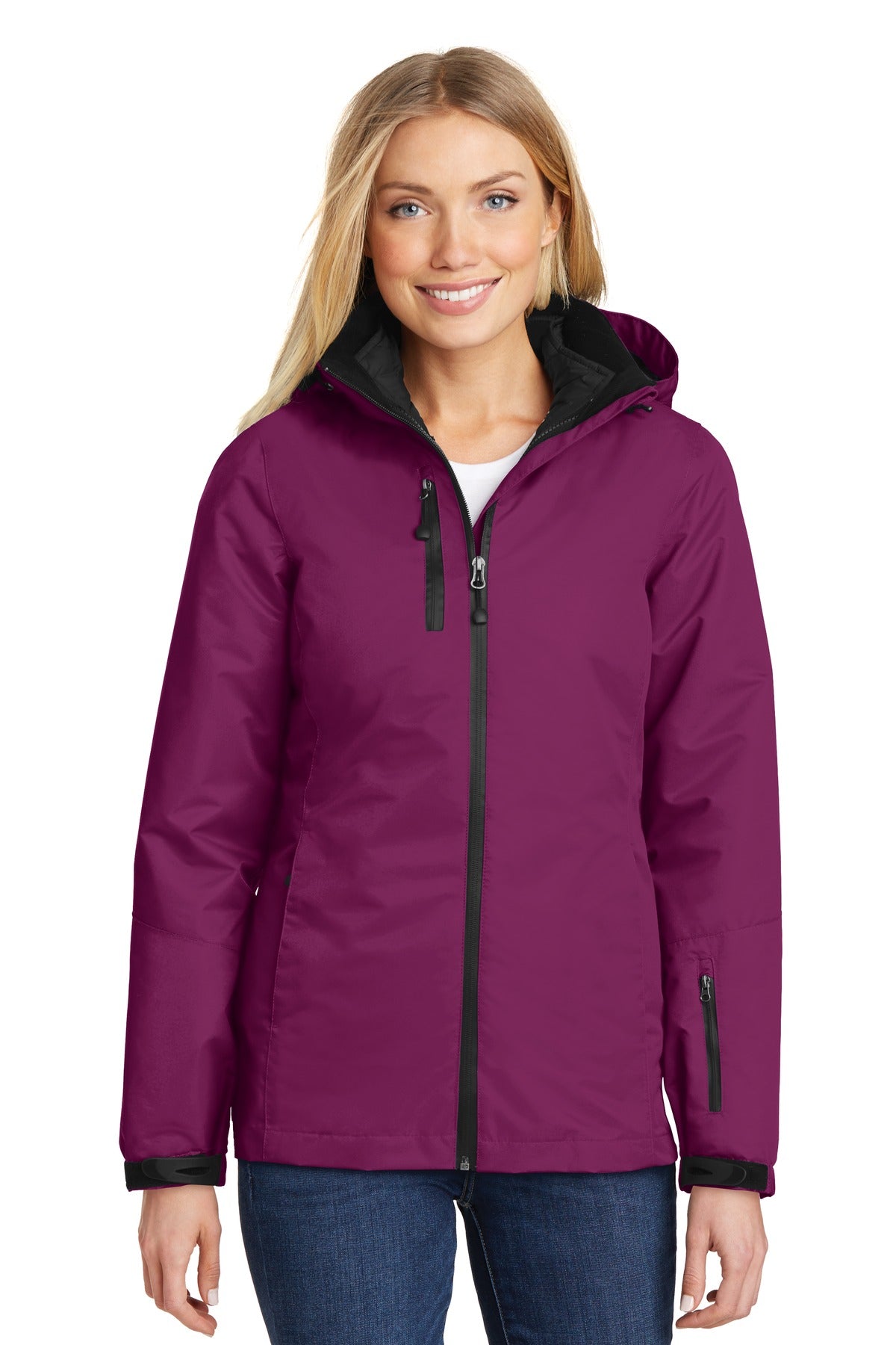 Port Authority Women's Vortex Waterproof 3-in-1 Jacket. L332