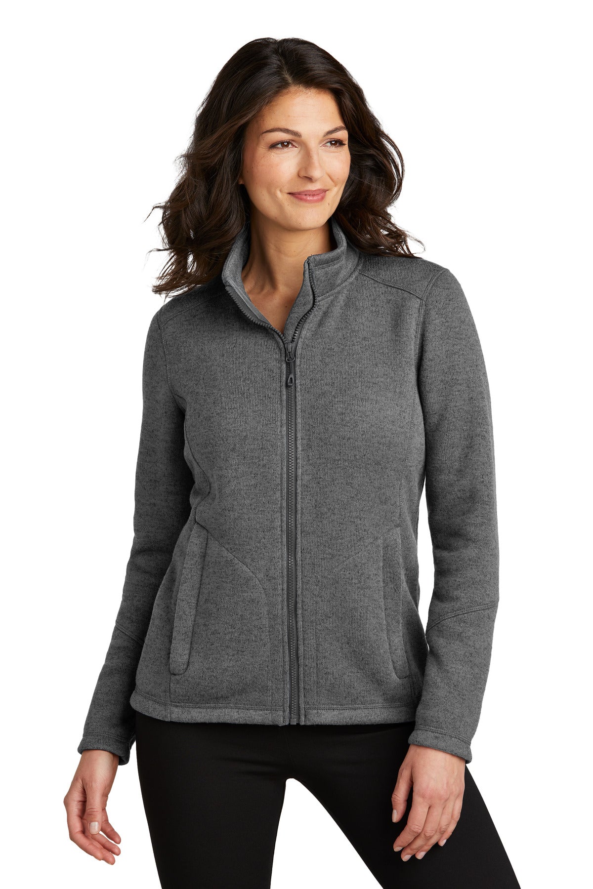 Port Authority Women's Arc Sweater Fleece Jacket L428