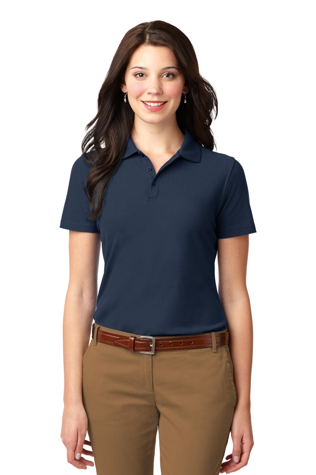 Port Authority Women's Stain-Resistant Polo. L510