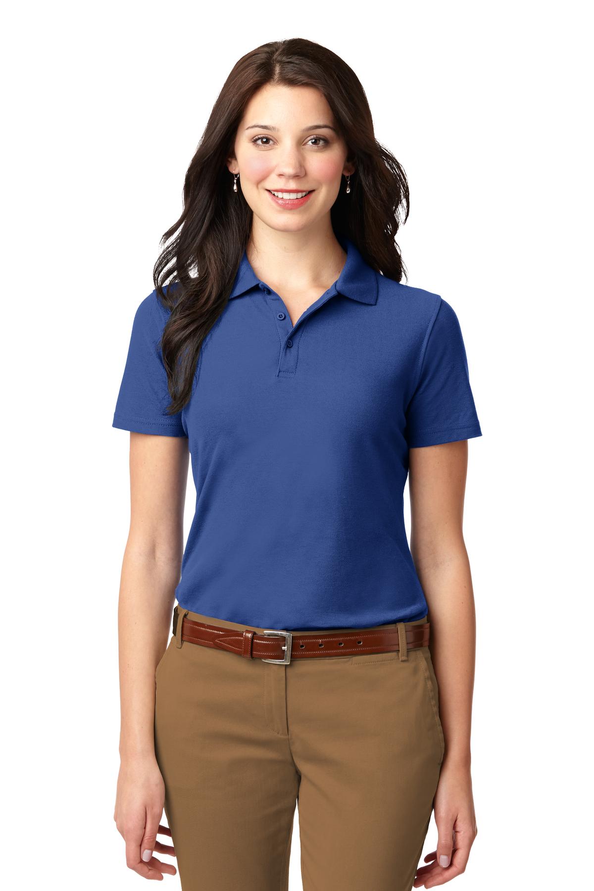 Port Authority Women's Stain-Resistant Polo. L510