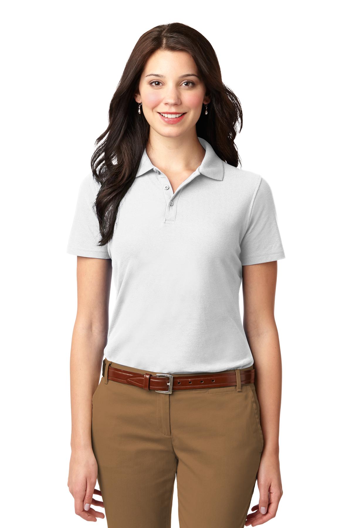 Port Authority Women's Stain-Resistant Polo. L510