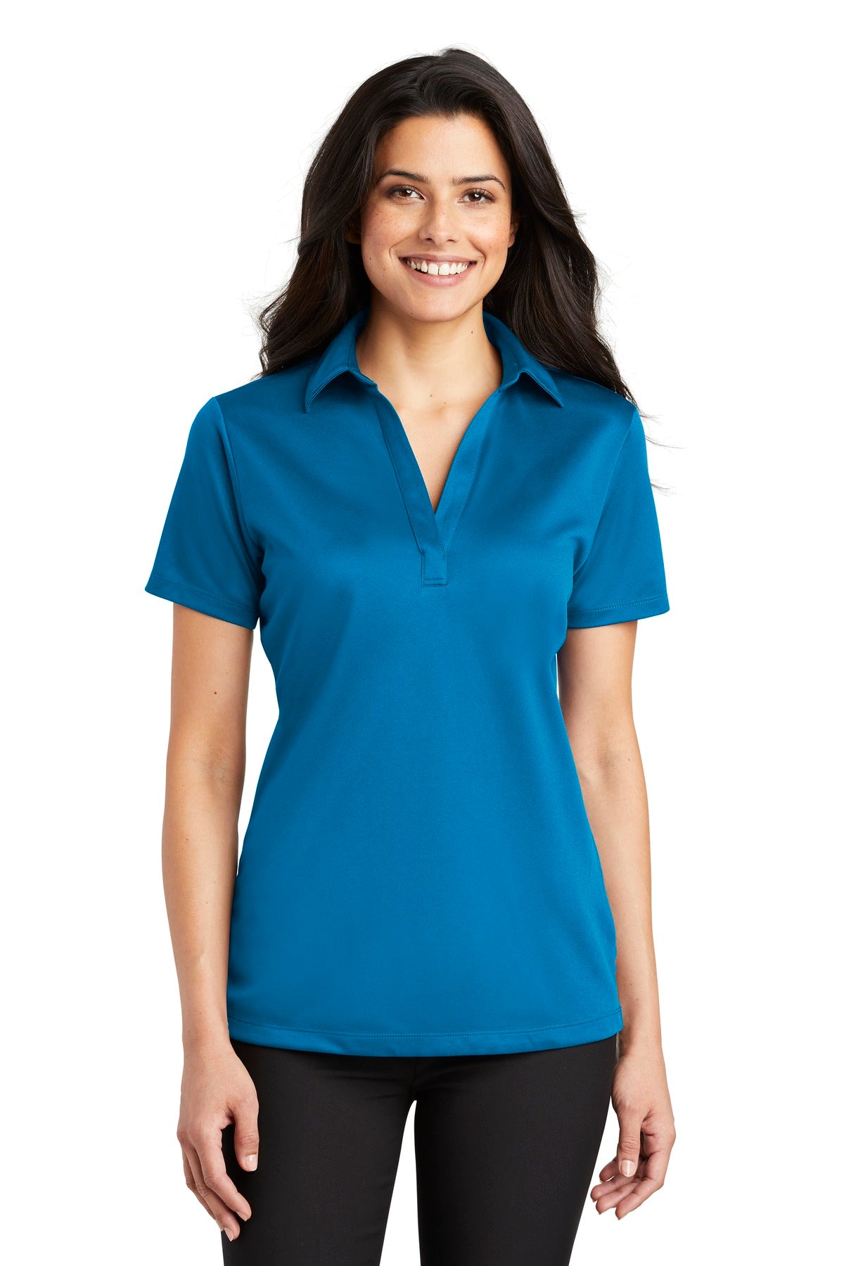 Port Authority Women's Silk Touch Performance Polo. L540