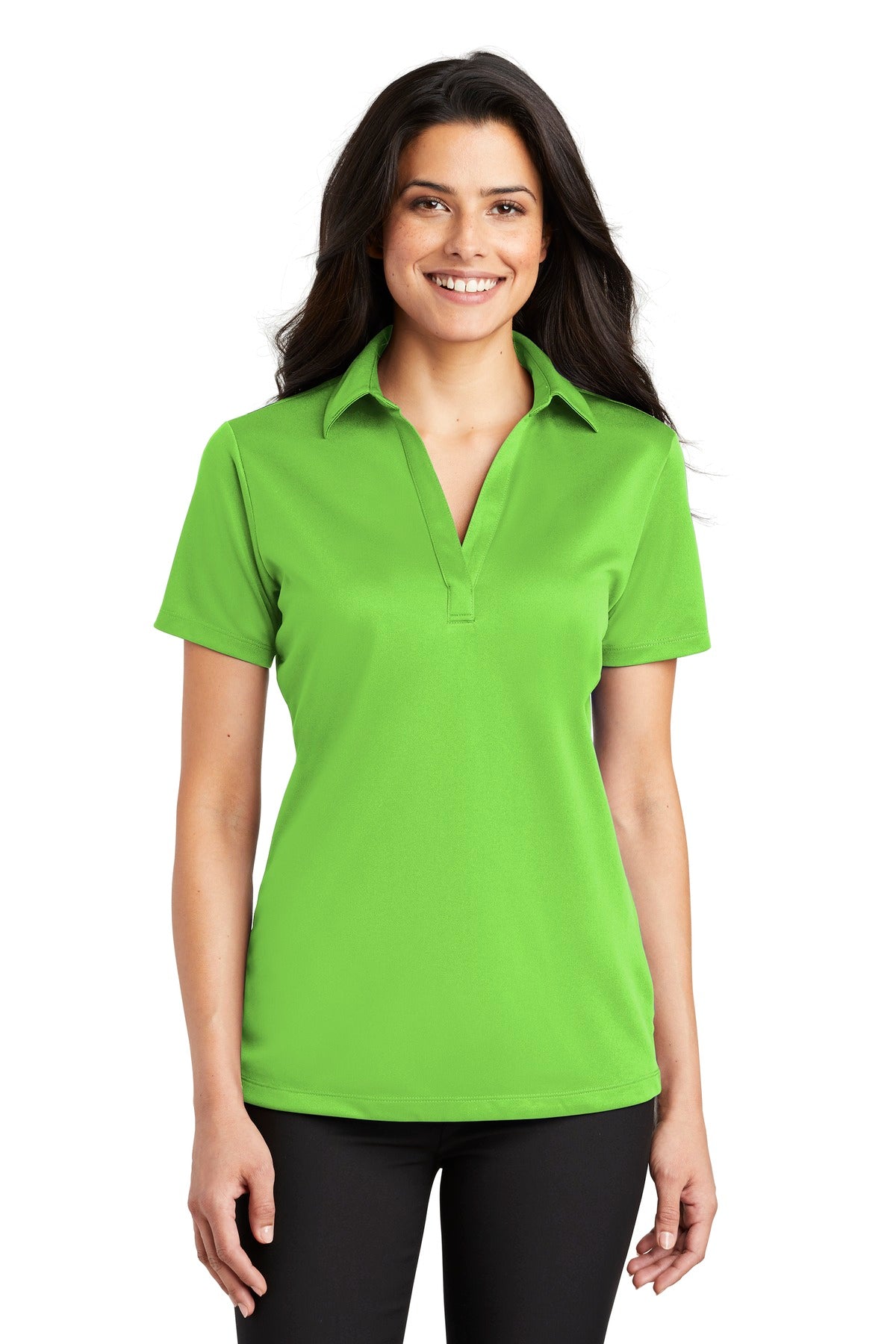 Port Authority Women's Silk Touch Performance Polo. L540