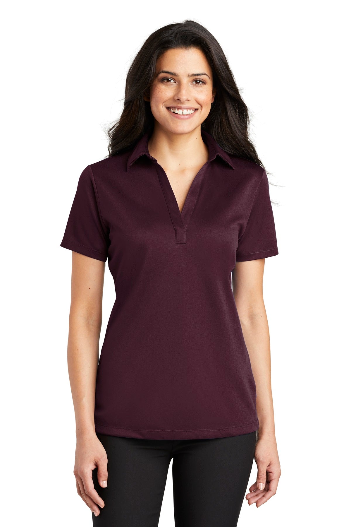 Port Authority Women's Silk Touch Performance Polo. L540