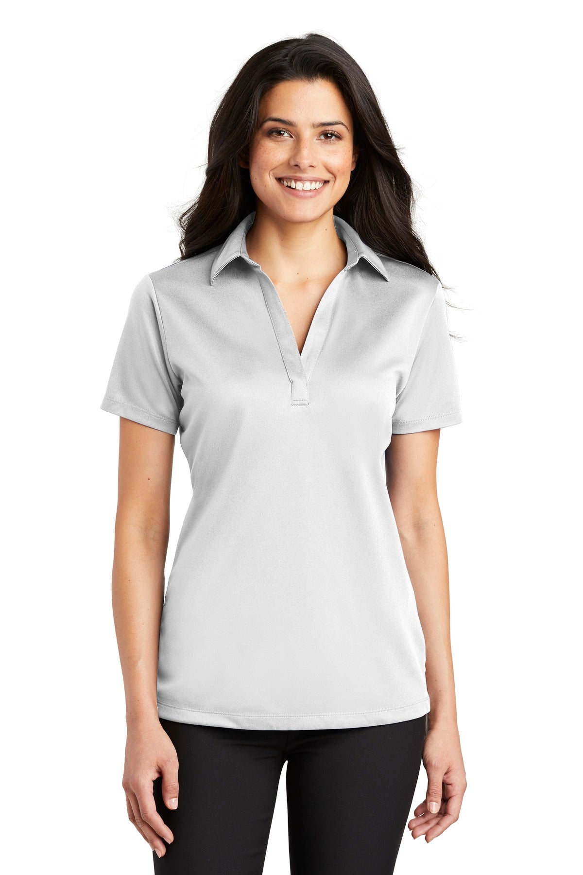 Port Authority Women's Silk Touch Performance Polo. L540