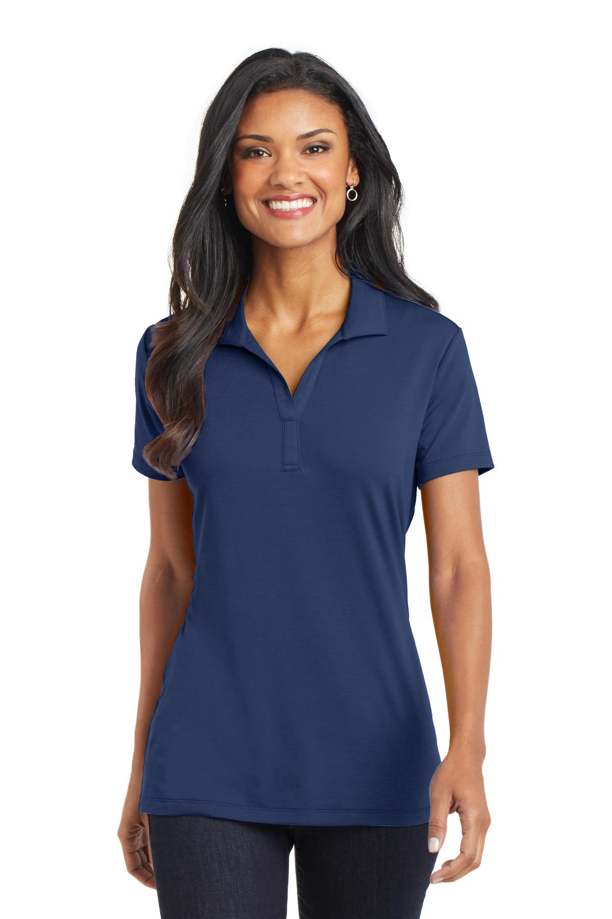 Port Authority Women's Cotton Touch Performance Polo. L568