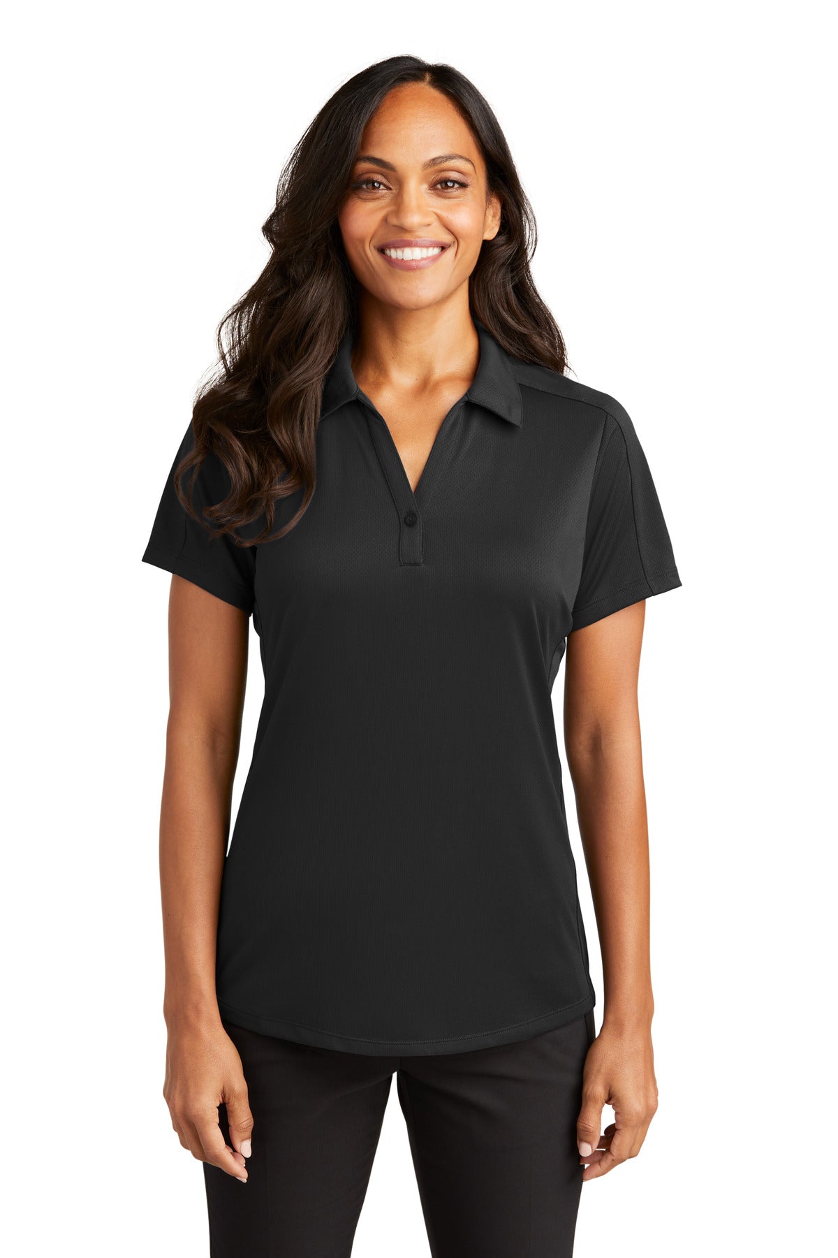 Port Authority Women's Diamond Jacquard Polo. L569