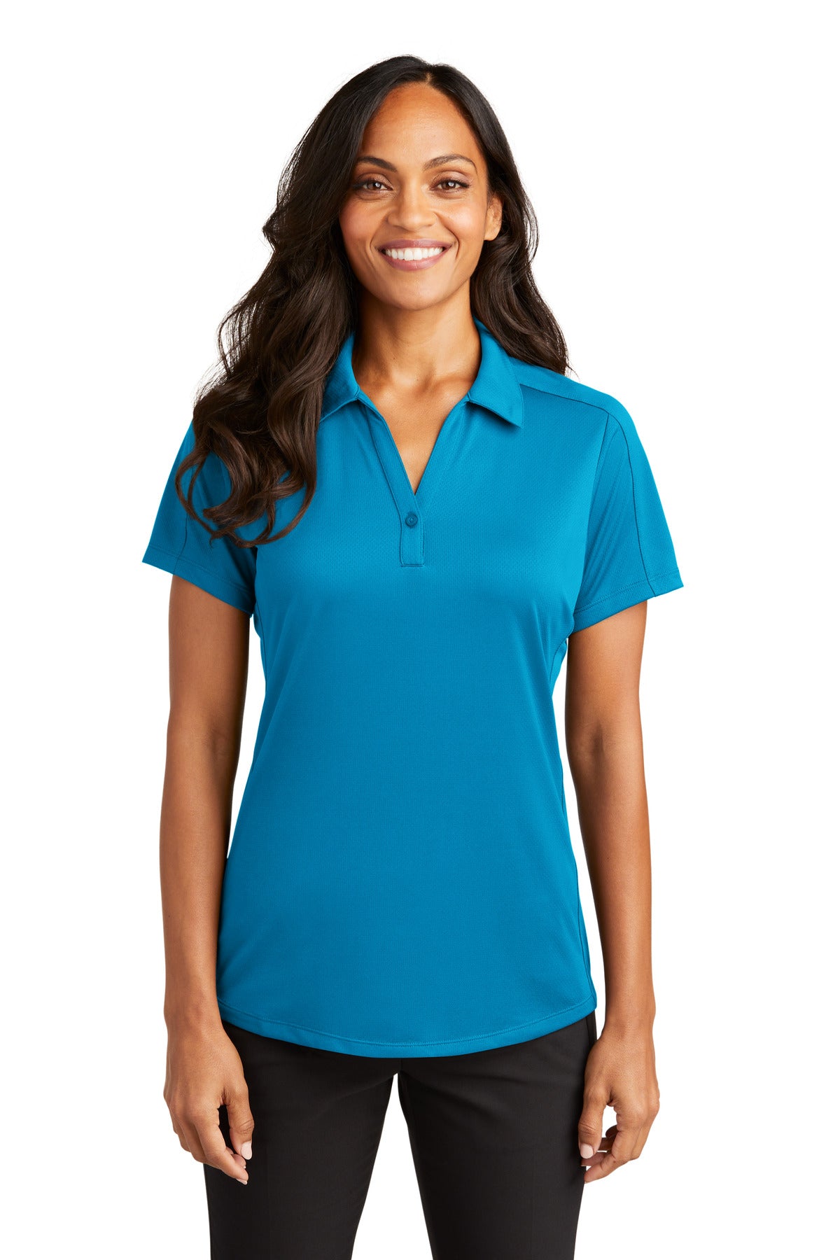 Port Authority Women's Diamond Jacquard Polo. L569