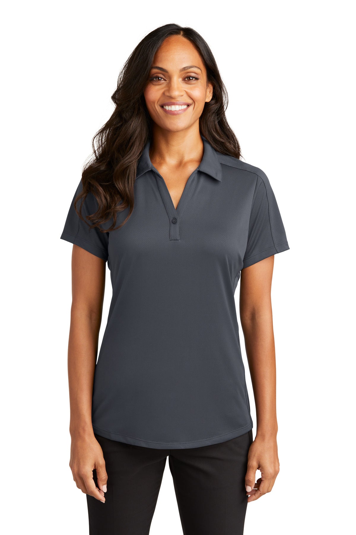 Port Authority Women's Diamond Jacquard Polo. L569