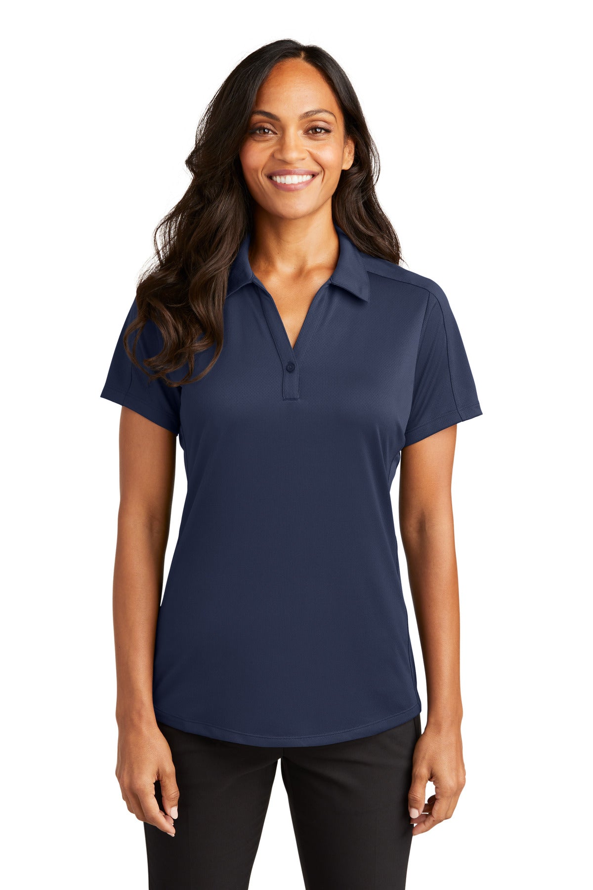 Port Authority Women's Diamond Jacquard Polo. L569