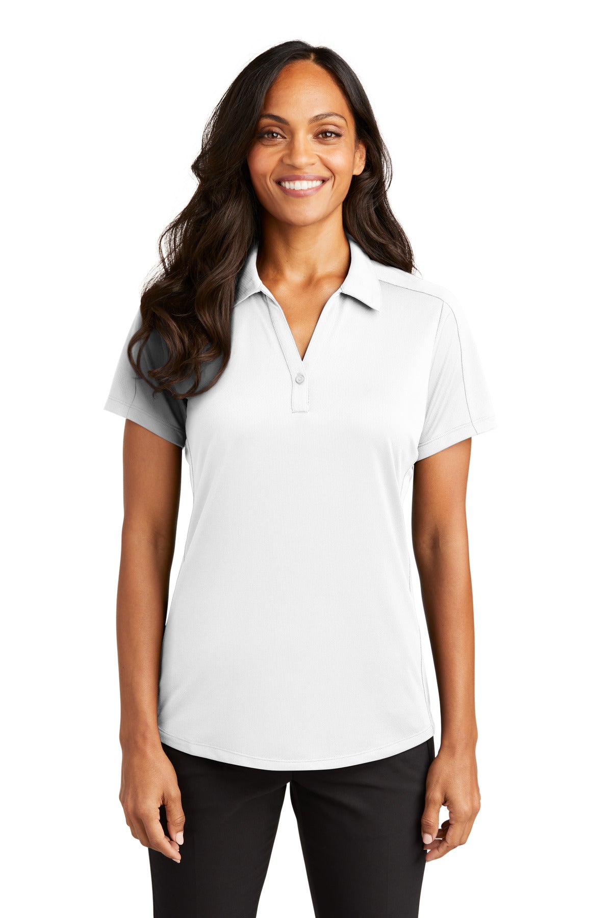 Port Authority Women's Diamond Jacquard Polo. L569