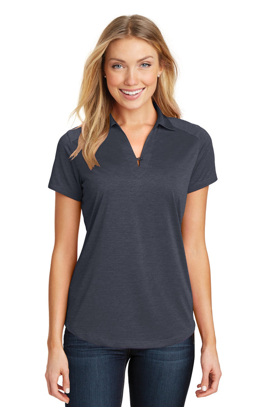 Port Authority Women's Digi Heather Performance Polo. L574