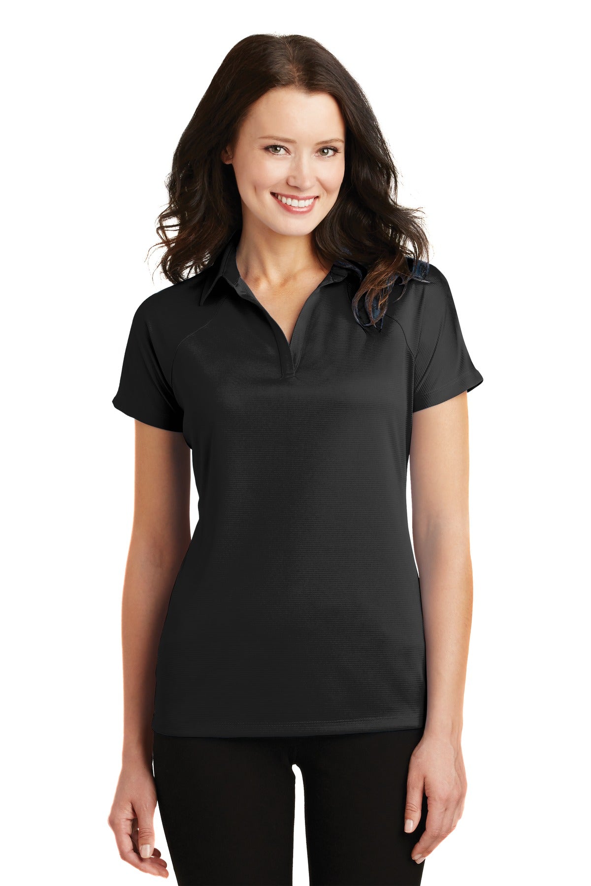 Port Authority Women's Crossover Raglan Polo. L575