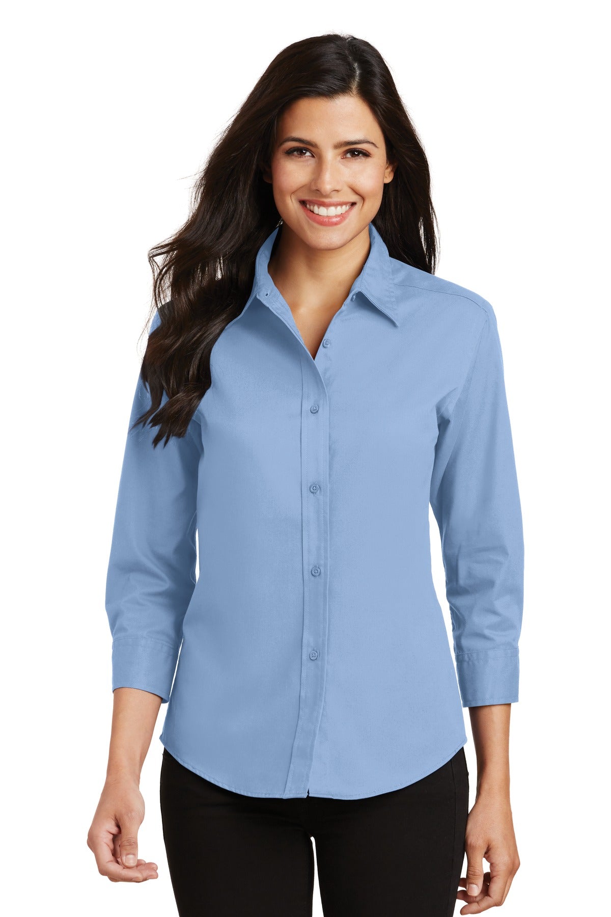 Port Authority Women's 3/4-Sleeve Easy Care Shirt. L612