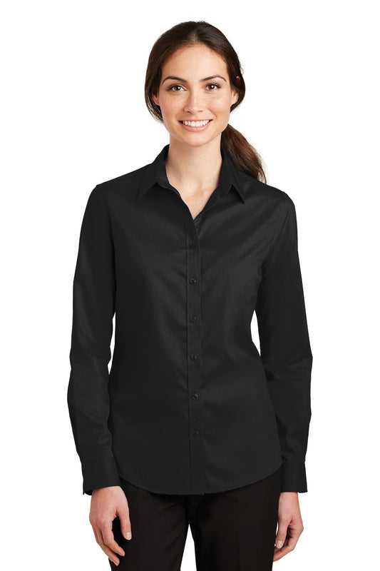 Port Authority Women's SuperPro Twill Shirt. L663