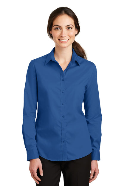 Port Authority Women's SuperPro Twill Shirt. L663