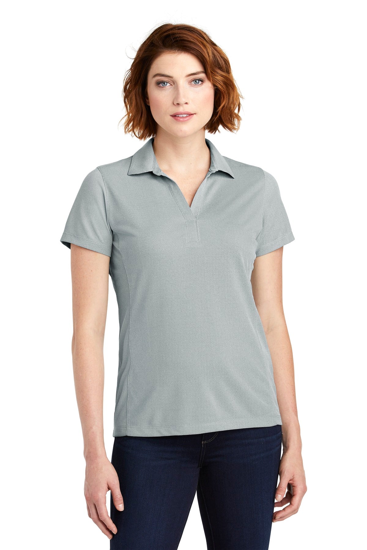 Port Authority  Women's Poly Oxford Pique Polo. LK582