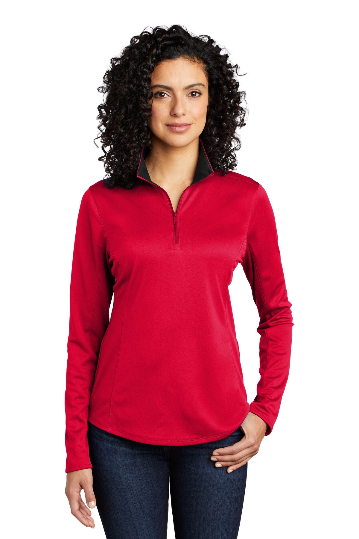 Port Authority  Women's Silk Touch  Performance 1/4-Zip LK584