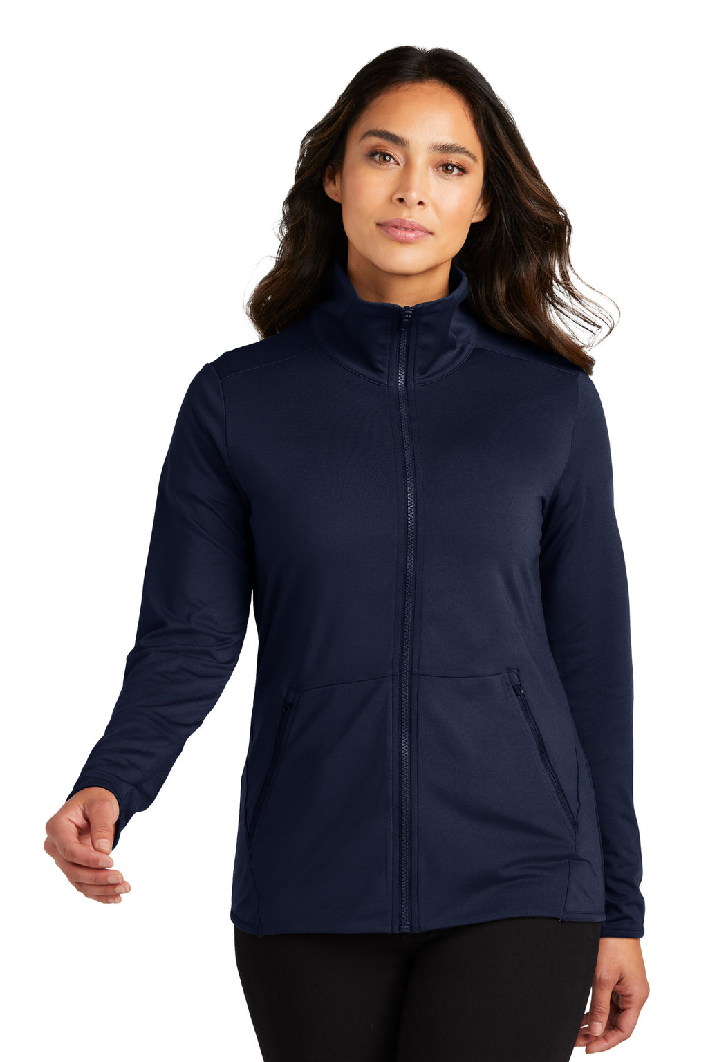 Port Authority Women's Accord Stretch Fleece Full-Zip LK595