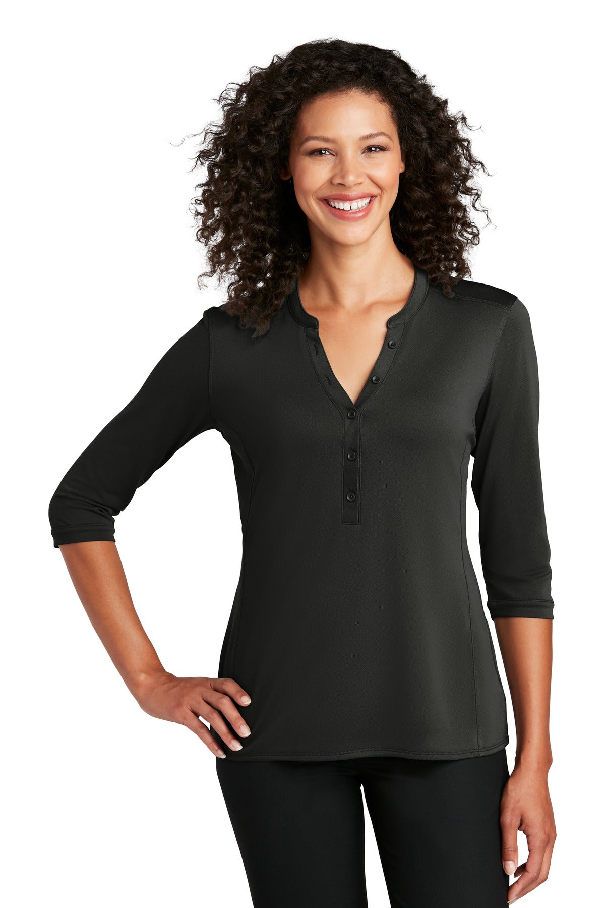 Port Authority   Women's UV Choice Pique Henley LK750