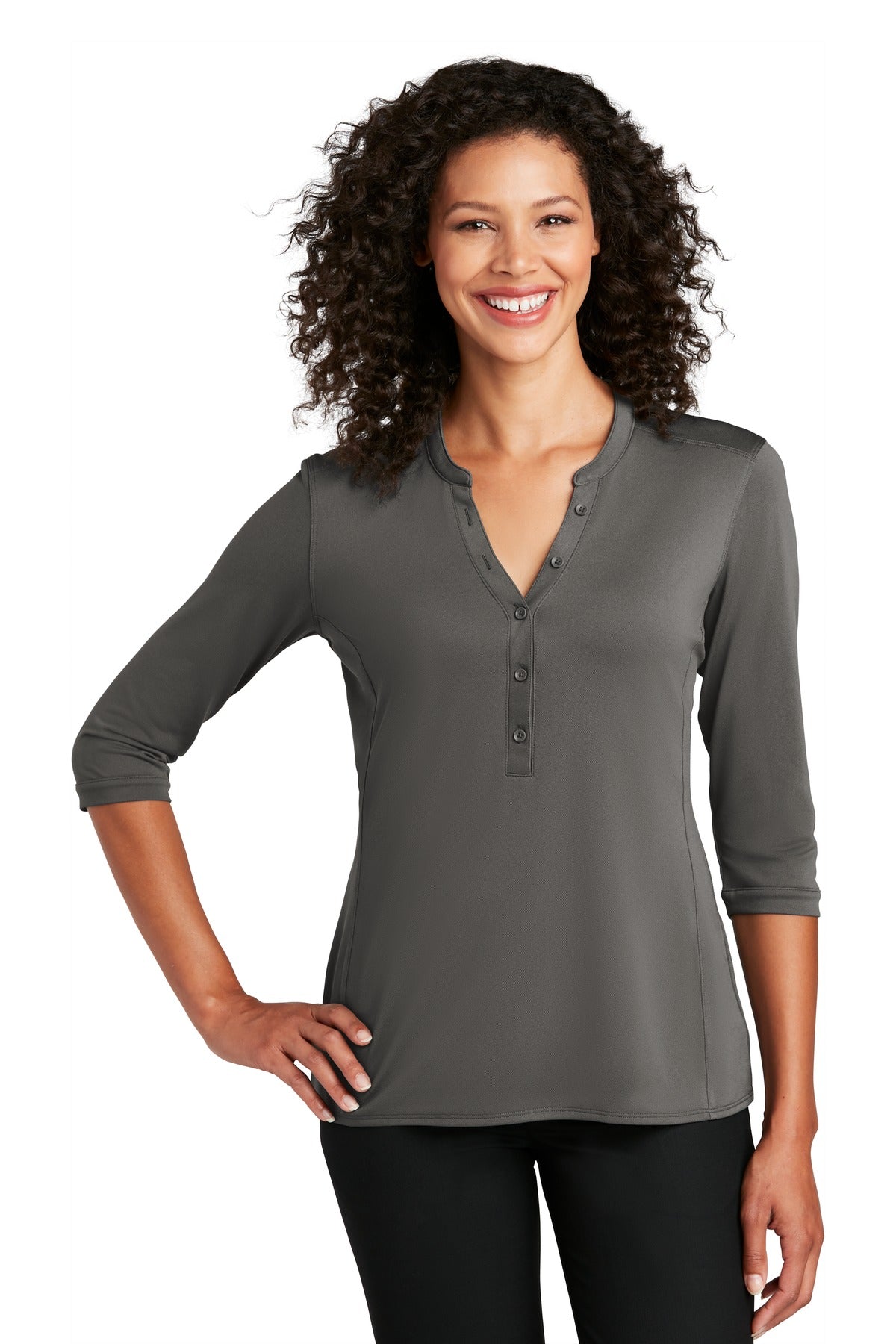 Port Authority   Women's UV Choice Pique Henley LK750