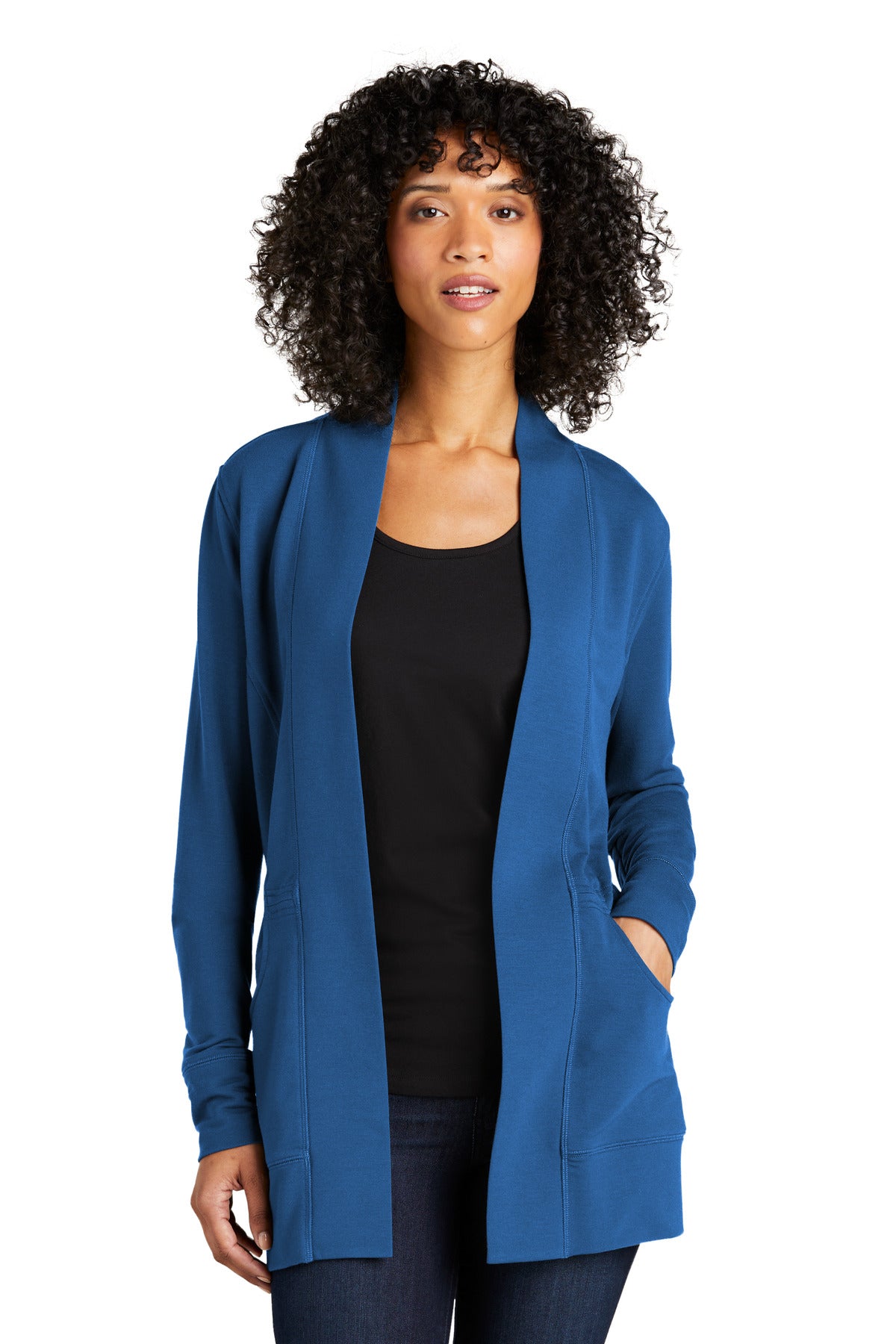 Port Authority Women's Microterry Cardigan LK825