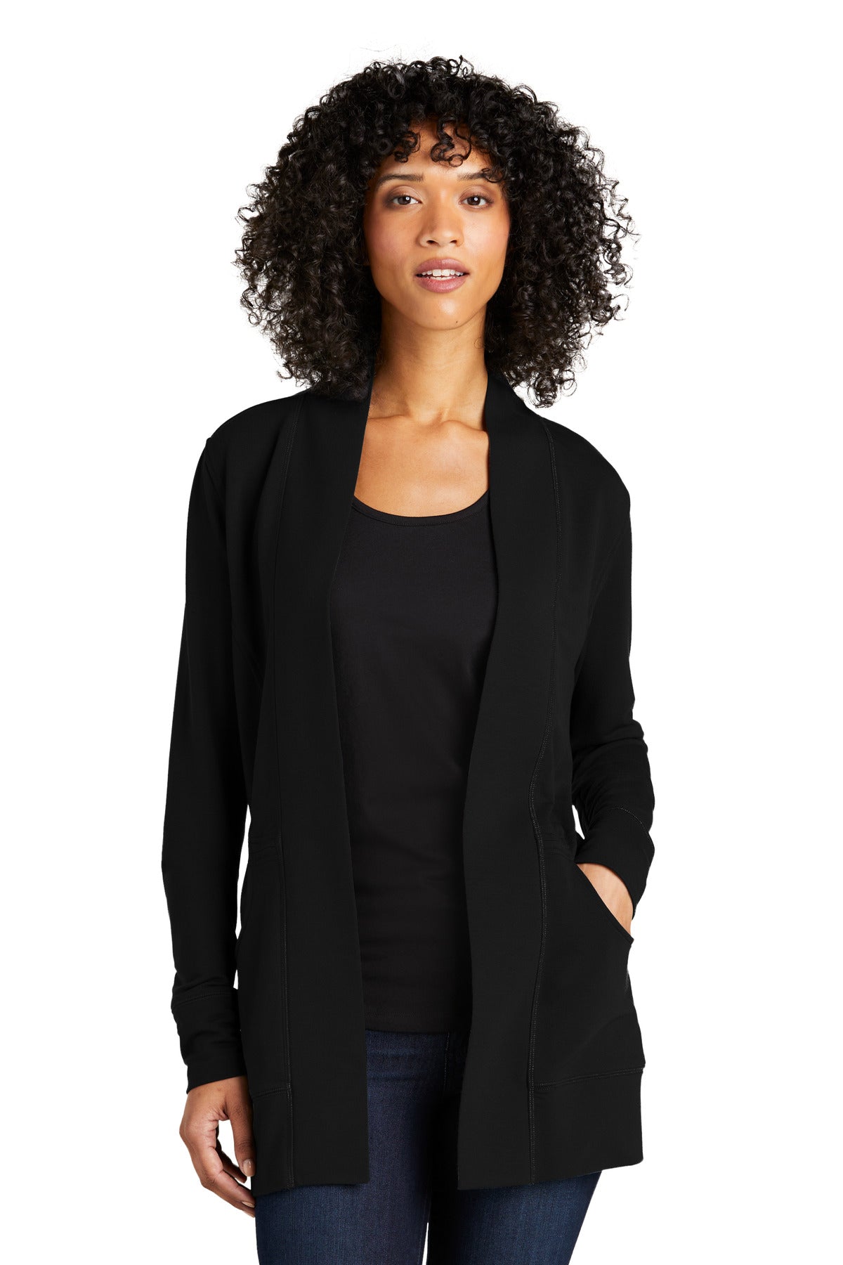 Port Authority Women's Microterry Cardigan LK825