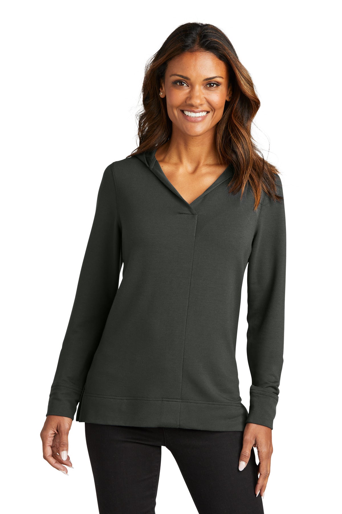 Port Authority Women's Microterry Pullover Hoodie LK826