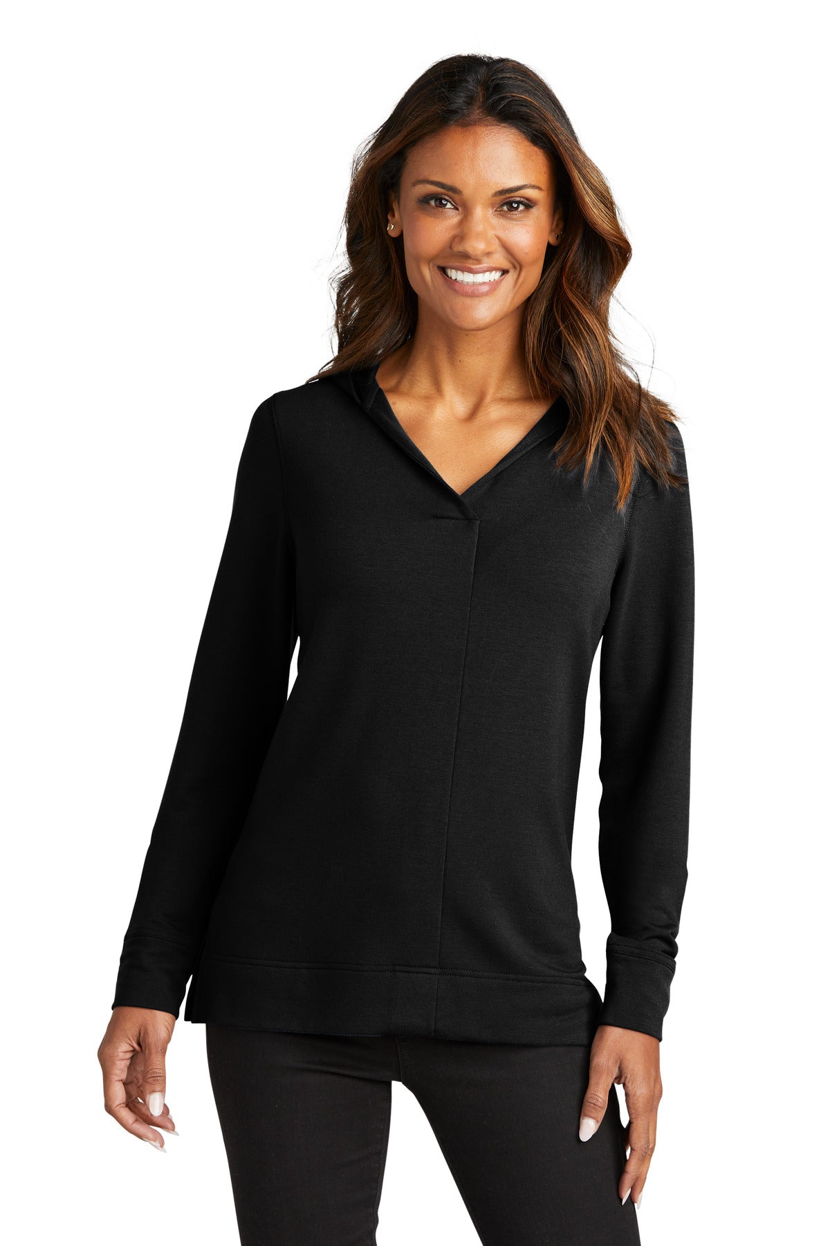 Port Authority Women's Microterry Pullover Hoodie LK826