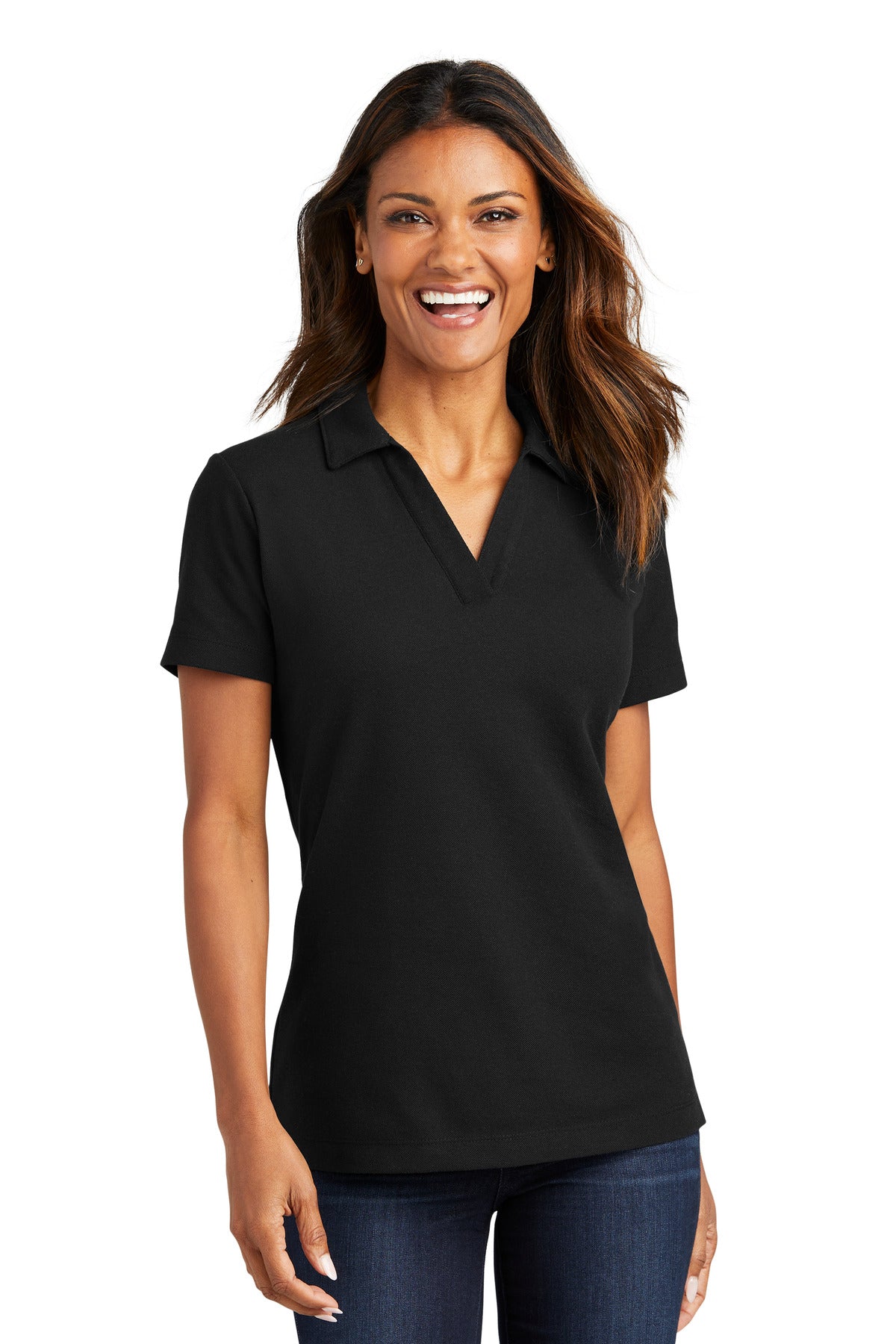 Port Authority Women's C-FREE Cotton Blend Pique Polo LK867