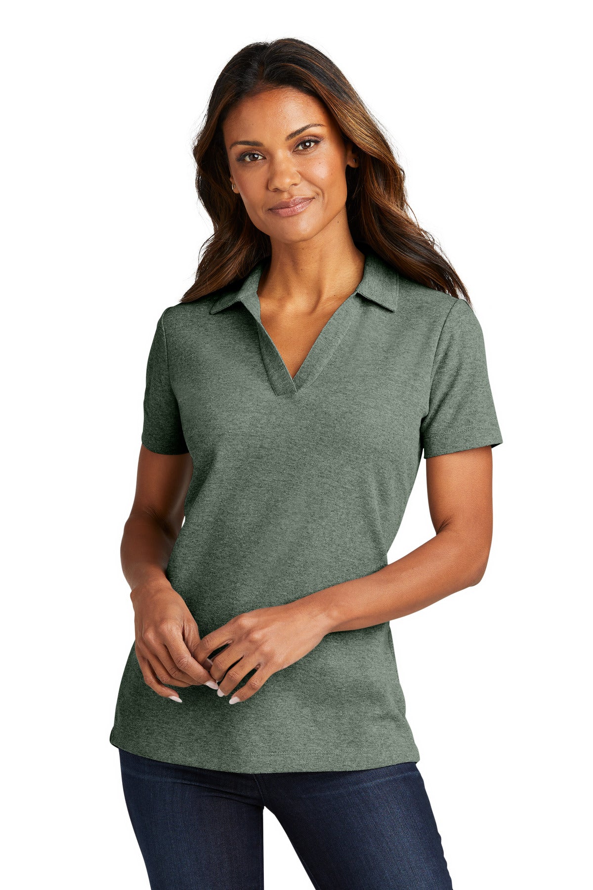 Port Authority Women's C-FREE Cotton Blend Pique Polo LK867