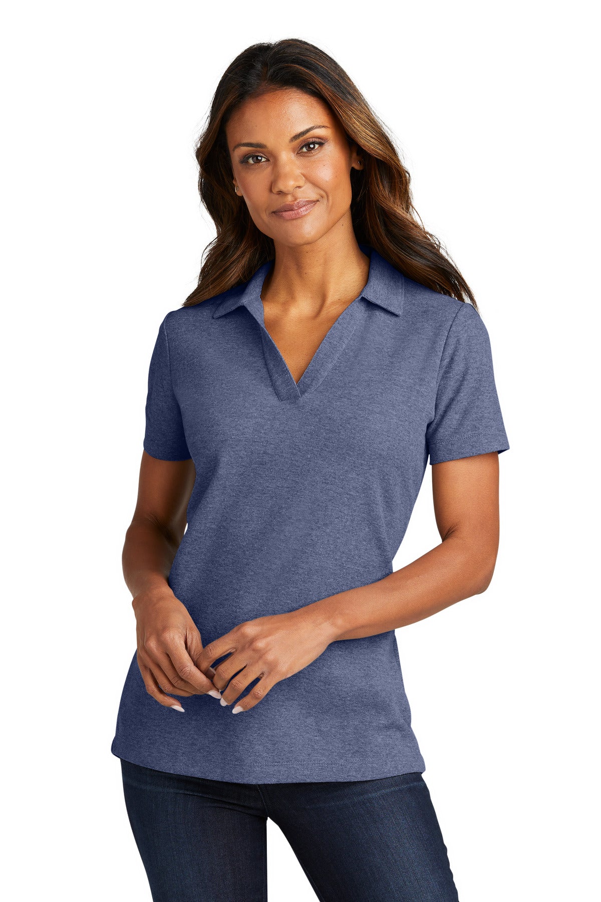 Port Authority Women's C-FREE Cotton Blend Pique Polo LK867