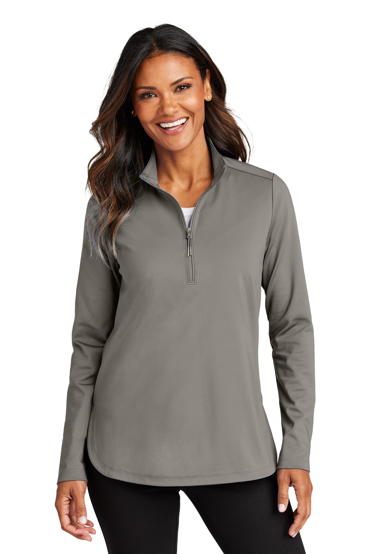 Port Authority Women's C-FREE Double Knit 1/4-Zip LK880